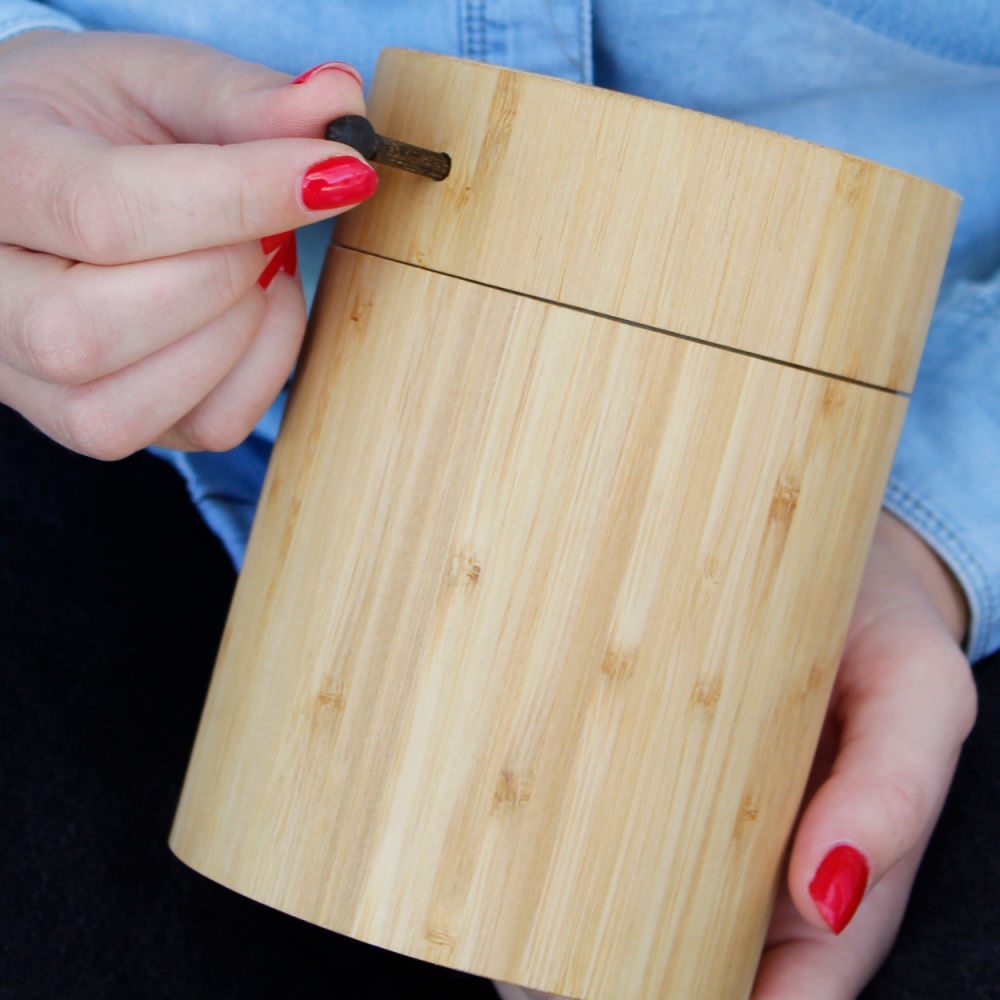 Lakewood Bamboo Pet Urn