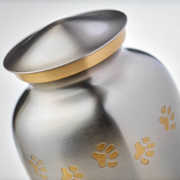 Classic Pewter Pet Urn