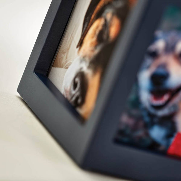 Photo Cube Urn for Pets - Navy