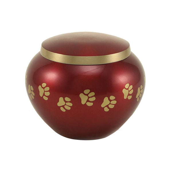 Journey Crimson Pet Urn