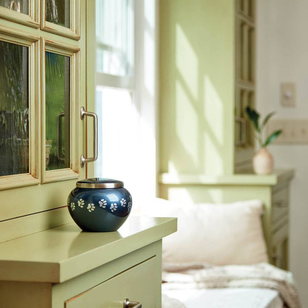 Journey Moonlight Blue Pet Urn