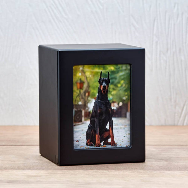 Photo Urn for Pets - Black