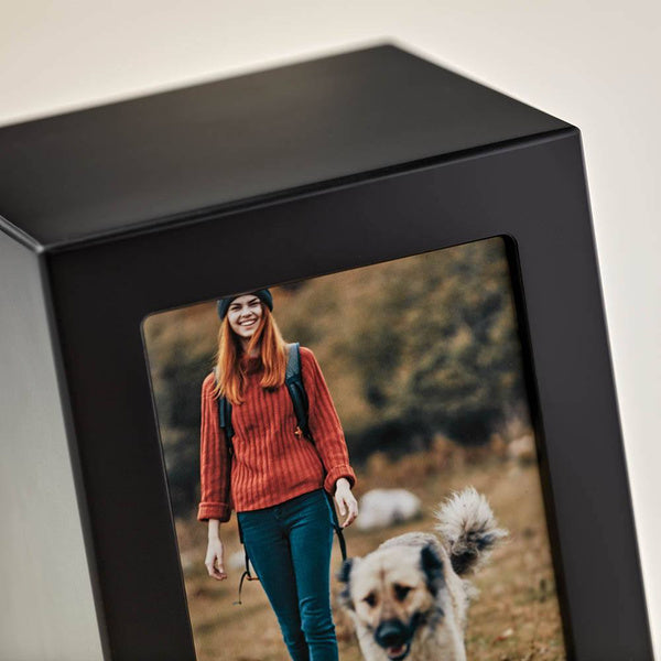 Photo Urn for Pets - Black