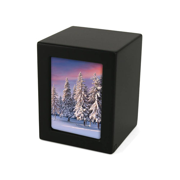 Photo Urn for Pets - Black