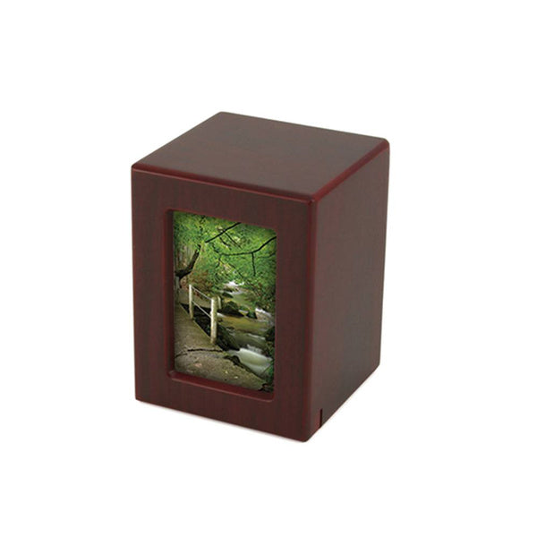 Photo Urn for Pets - Cherry