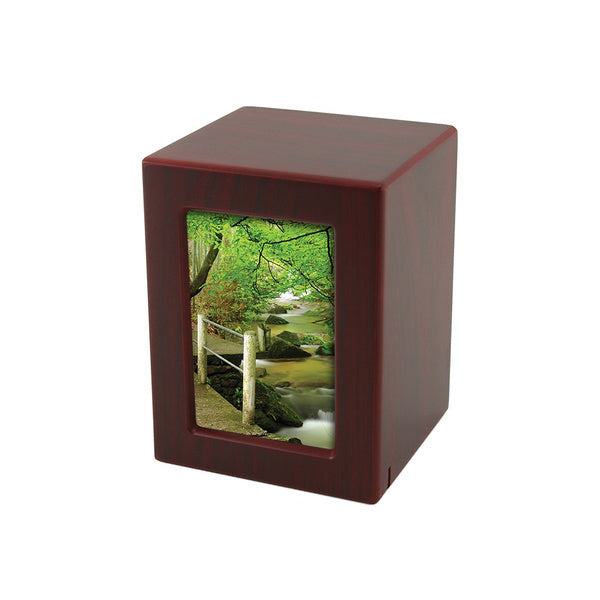 Photo Urn for Pets - Cherry