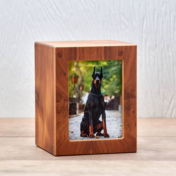 Photo Urn for Pets - Natural