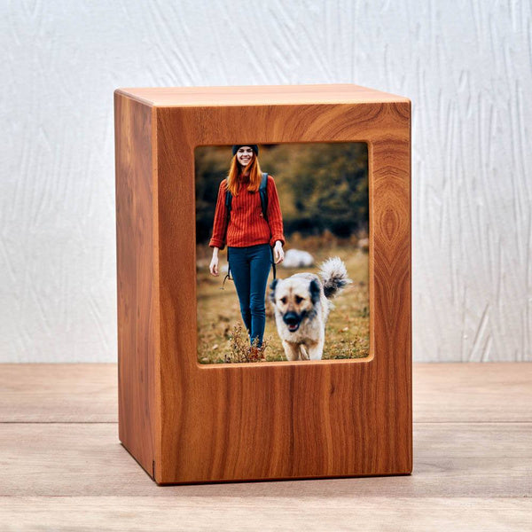 Photo Urn for Pets - Natural