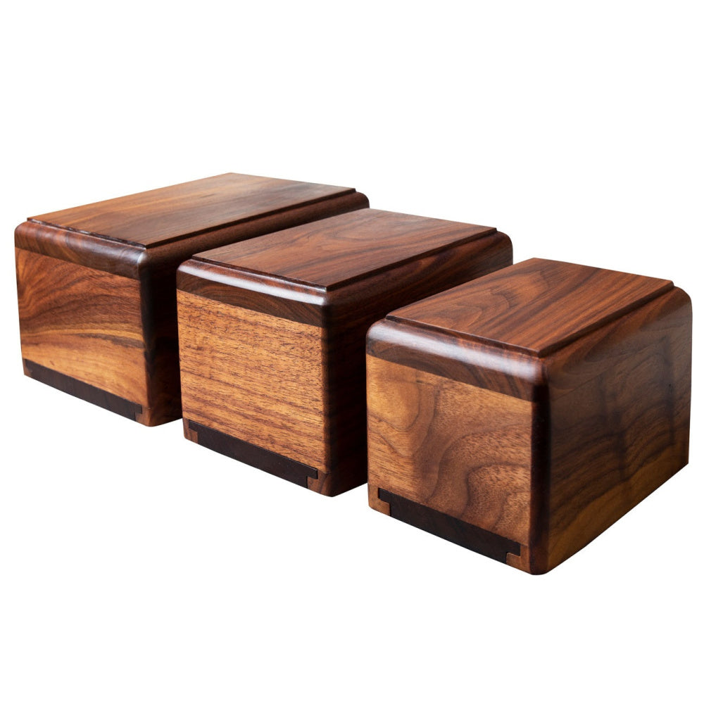 Glenwood Solid Walnut Pet Urn